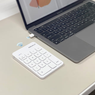 10 Key Wireless USB C Number Pad for Windows PC / Mac
