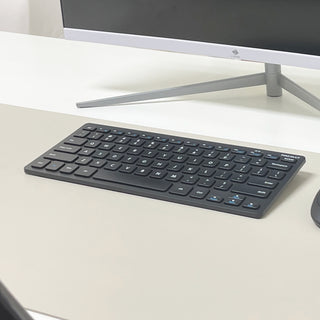 Compact Wireless Keyboard For Windows PC (Black)