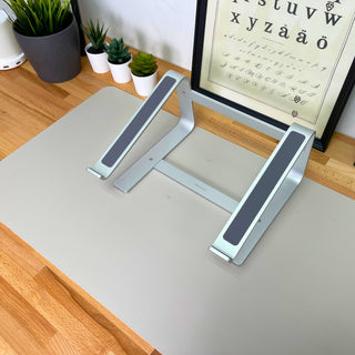 Ergonomic Laptop Stand for Desk (Aluminum)