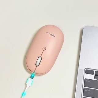 Wireless Mouse for Mac and PC (Pink)
