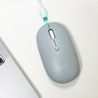 Wireless Mouse for Mac and PC (Blue)