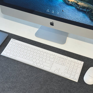 Macally Bluetooth Keyboard for Mac (White)