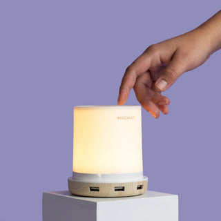 Night light touch lamp (Wood)
