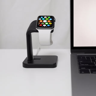 Apple Watch Charger Dock| Fits Any iWatch Series (Black)