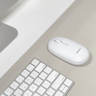 Wireless Mouse for Mac and PC (White)