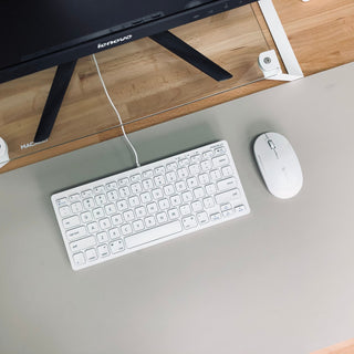 Compact USB Keyboard For Mac (White)