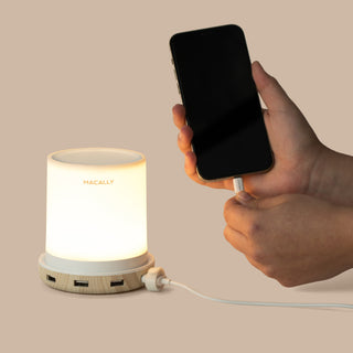Night light touch lamp (Wood)