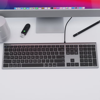 Everyday USB Wired Keyboard for Mac (Space Gray)