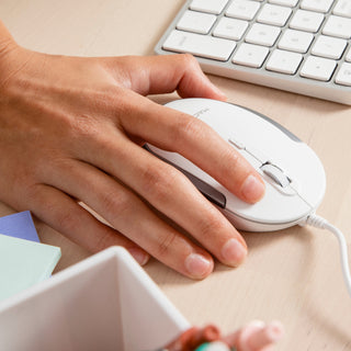 Silent USB C Mouse for Mac and PC (Aluminum)
