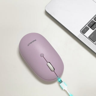 Wireless Mouse for Mac and PC (Purple)