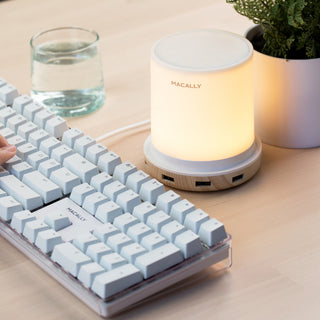 Night light touch lamp (Wood)