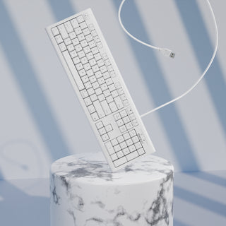 Water Resistant Keyboard (White)