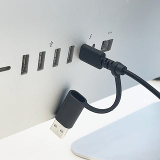 Wired Keyboard with USB hub ports & Dual USB C / A