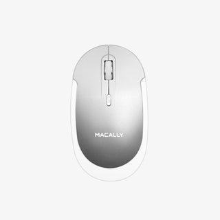 Silent Bluetooth Mouse for Mac and PC (Aluminum)