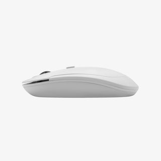 Silent Bluetooth Mouse for Mac and PC (White)