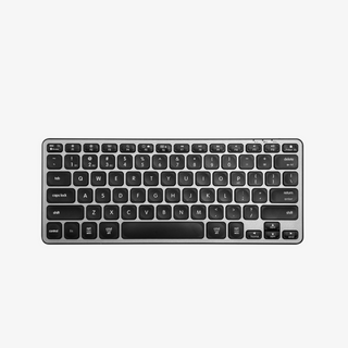 Best Portable Bluetooth Keyboard for Mac (Space Gray)
