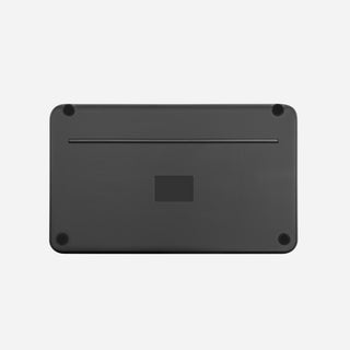 Mac Portable Keyboard with iPhone or iPad Holder (Black)