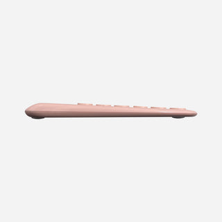 Mac Portable Keyboard with iPhone or iPad Holder (Pink)