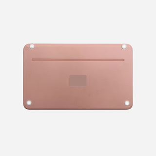Mac Portable Keyboard with iPhone or iPad Holder (Pink)