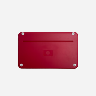 Mac Portable Keyboard with iPhone or iPad Holder (Viva Magenta)