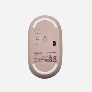 Wireless Mouse for Mac and PC (Pink)