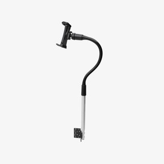 Macally Car Seat Rail Mount - Adjustable Gooseneck Tablet & Phone Holder
