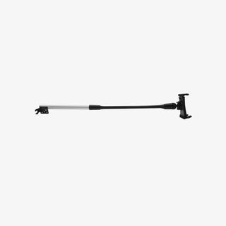 Macally Car Seat Rail Mount - Adjustable Gooseneck Tablet & Phone Holder