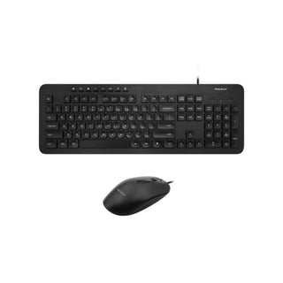 Wired Computer Keyboard and Mouse for Windows PC