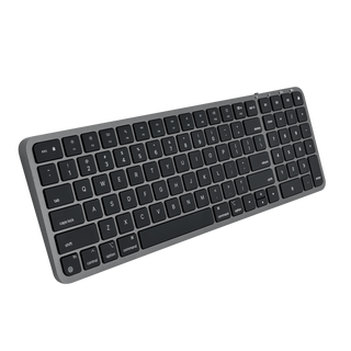 Macally Compact Bluetooth Keyboard and Mouse Combo (Space Gray)