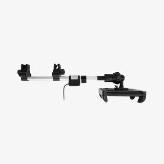 Tablet Holder for Car backseat (Silver with Black)