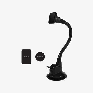 Macally Windshield Phone Mount - Magnetic Holder with Long Arm