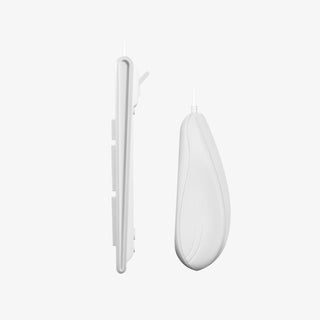 Macally USB Wired Keyboard and Mouse Combo - White with Apple Shortcut Keys