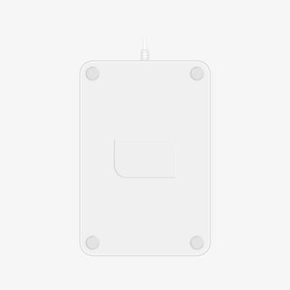 Macally Wired USB Number Pad in White - Slim 18-Key Numeric Keypad