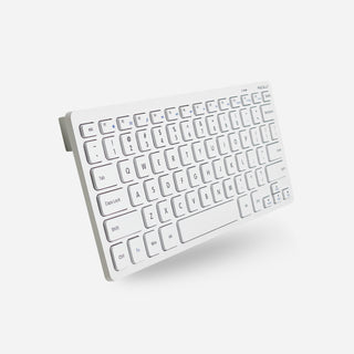 Portable Wireless Keyboard For Windows PC (White)