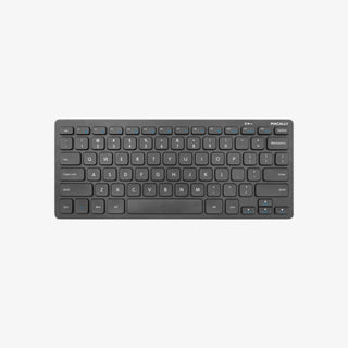 Macally 2.4G Small Wireless Keyboard - Ergonomic Compact Design on White Background