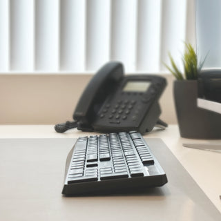 Wireless Full Size Keyboard for Windows PC (Black)