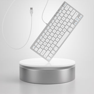 Portable USB Keyboard For Mac (Aluminum)