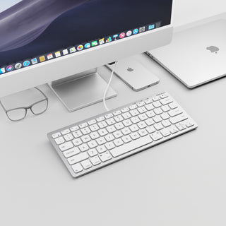Portable USB Keyboard For Mac (Aluminum)
