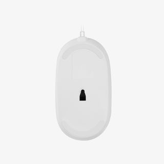 Macally USB Wired Keyboard and Mouse Combo - Compact for Mac and PC