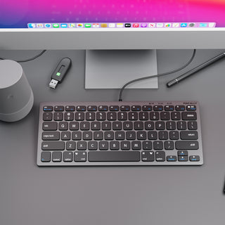 Portable USB Keyboard For Mac (Space Gray)
