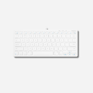 Compact USB Keyboard For Mac (White)