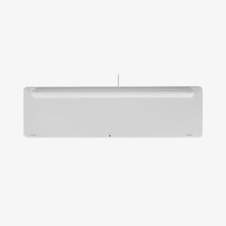 Macally Ultra-Slim USB Wired Keyboard in Silver - Full Size with Numeric Keypad