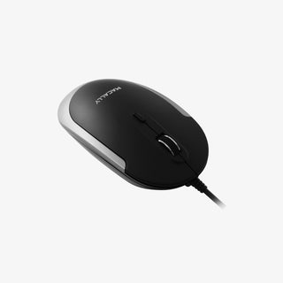 Macally USB Type C Wired Mouse - Slim Design with DPI Switch