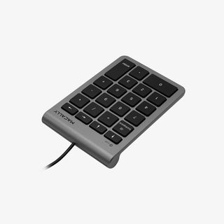 Macally Wired USB C Numeric Keypad with Arrow Keys - Slim Design