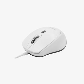 Macally USB C Mouse Wired - Ambidextrous Design, Adjustable DPI