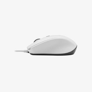 Macally USB C Mouse Wired - Ambidextrous Design, Adjustable DPI