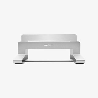 Macally Vertical Laptop Stand on Desk - Adjustable, Space-Saving Design