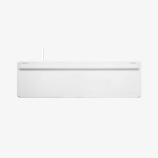 Macally USB Wired Keyboard for Mac - Aluminum Frame with USB Ports