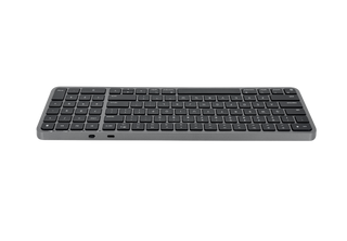 Macally Compact Bluetooth Keyboard and Mouse Combo (Space Gray)