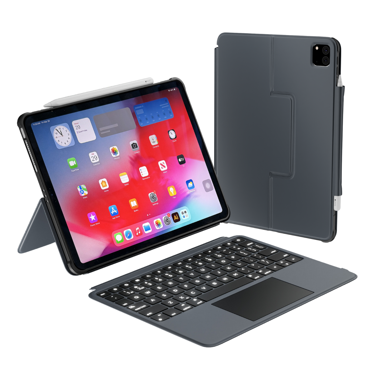iPad Airキーボード iPad Air 11 Keyboard Case – Lightweight, Protective & Portable